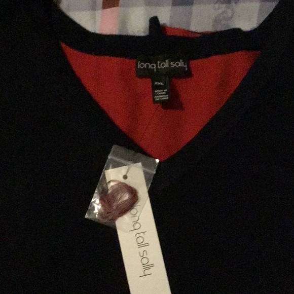 Wool blend stripe sweater by long tall sally - Picture 4 of 5